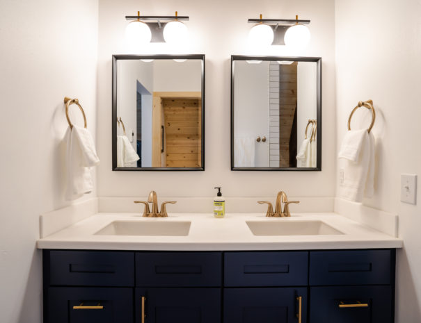 double sink vanity